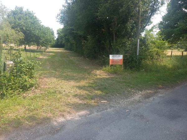 Vierzon terrain viabilisé de 3000m2 au calme hors lottissement