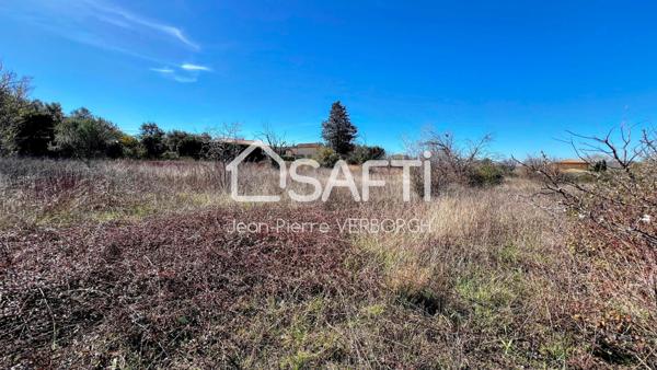 Terrain à batir de 3218m²