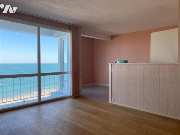 Pleine vue Mer Appartement de type 3 au 4ème étage