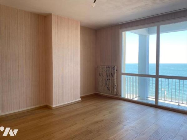 Pleine vue Mer Appartement de type 3 au 4ème étage