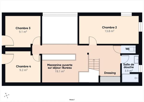 Haute Savoie (74), à vendre SAMOENS - Domaine skiable du Grand Massif - Chalet P6 sur terrain plat