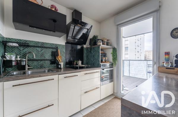 Appartement à vendre 3 pièces 59,53 m² Lyon 8