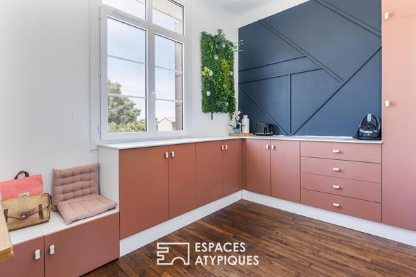 Maison années 30 rénovée et son jardin boisé à Montauban