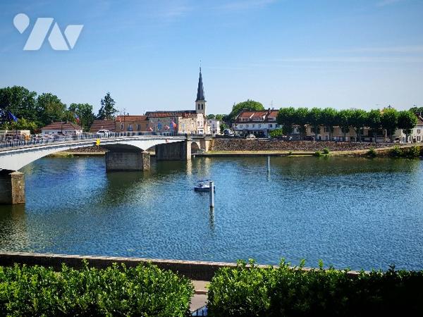 Coup de cœur assuré pour cette magnifique propriété avec sa superbe vue sur la Saône.