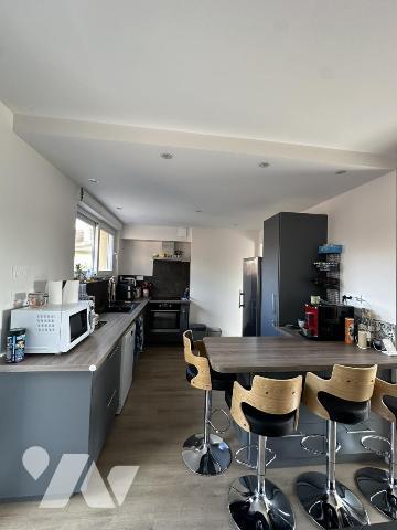 Maison individuelle avec bassin à poissons, un atelier, un garage, 4 chambres 505M² de terrain