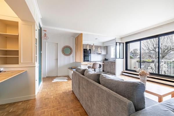 RUEIL-MALMAISON - CENTRE VILLE BOIS PREAU - APPARTEMENT DE 50 M² - 1 CHAMBRE - DERNIER ETAGE - PARKING - CAVE -