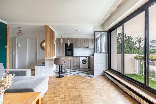 RUEIL-MALMAISON - CENTRE VILLE BOIS PREAU - APPARTEMENT DE 50 M² - 1 CHAMBRE - DERNIER ETAGE - PARKING - CAVE -