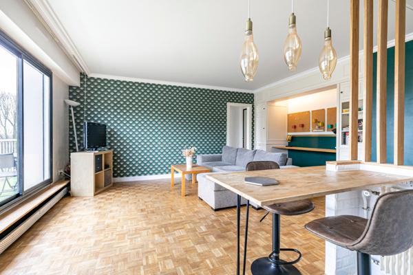 RUEIL-MALMAISON - CENTRE VILLE BOIS PREAU - APPARTEMENT DE 50 M² - 1 CHAMBRE - DERNIER ETAGE - PARKING - CAVE -