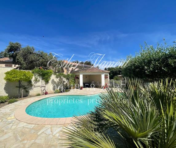 MAISON familiale 3 ch avec salle d'eau et piscine au calme
