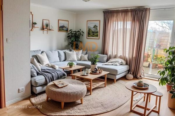 Appartement de type T3 d'une superficie de 71 m2.