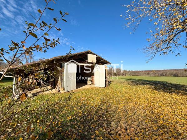 Maison Pierre/Colombage Traditionnelle avec dépendance sur Grand terrain