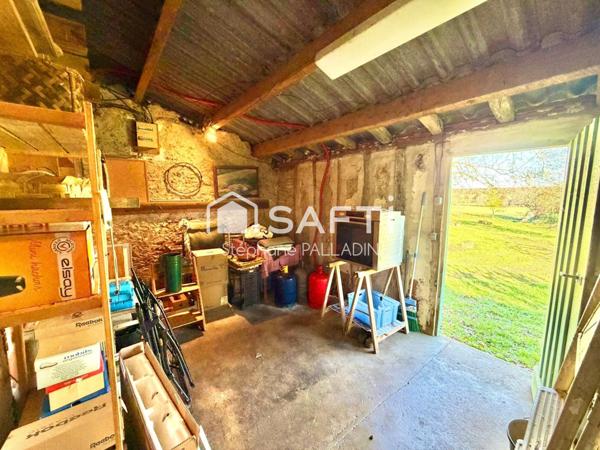 Maison Pierre/Colombage Traditionnelle avec dépendance sur Grand terrain