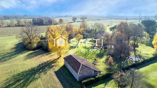 Maison Pierre/Colombage Traditionnelle avec dépendance sur Grand terrain