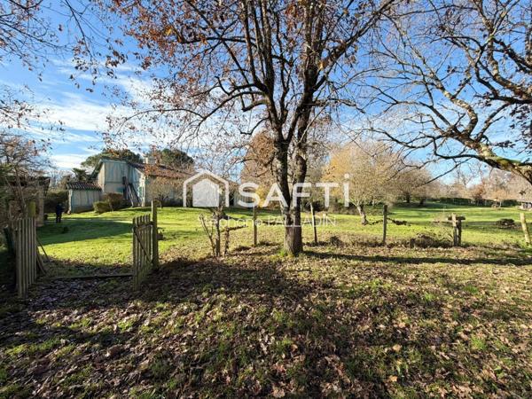Maison Pierre/Colombage Traditionnelle avec dépendance sur Grand terrain
