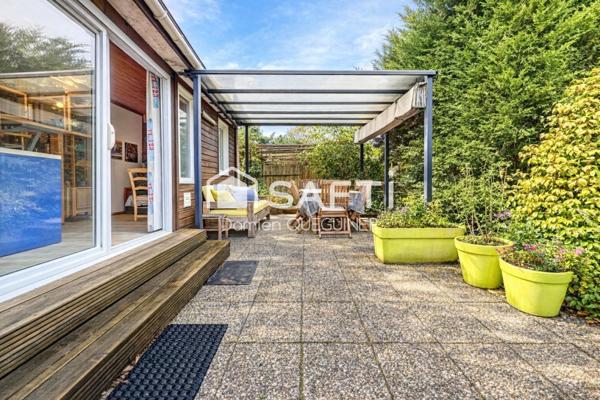 Chalet rénové avec extension possible, terrain privatif