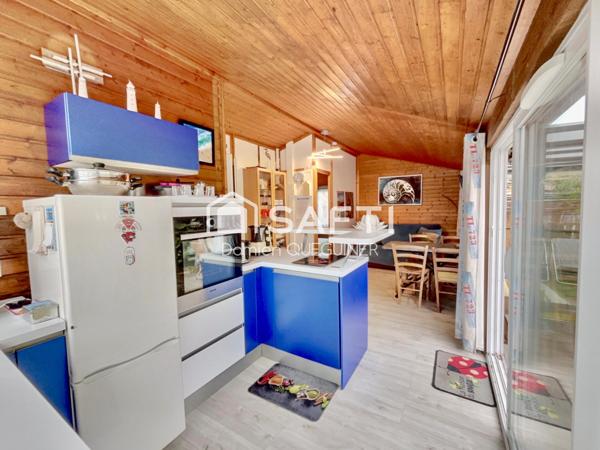 Chalet rénové avec extension possible, terrain privatif