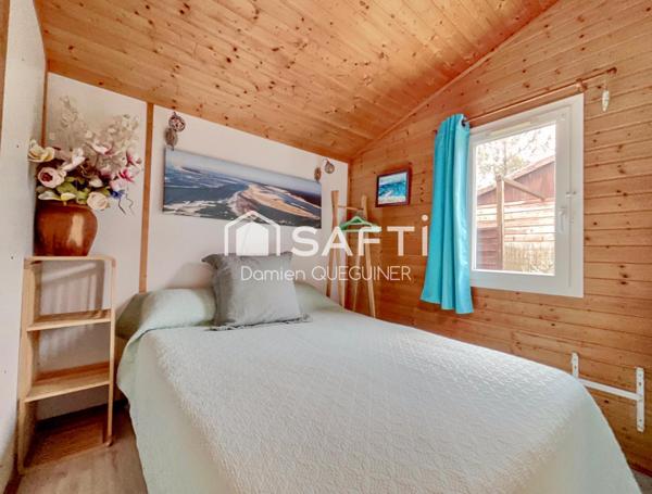 Chalet rénové avec extension possible, terrain privatif