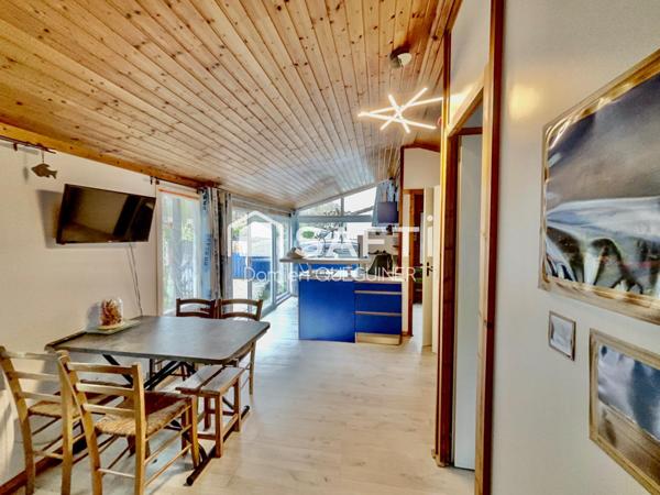 Chalet rénové avec extension possible, terrain privatif