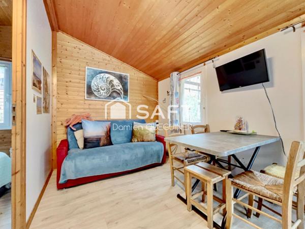 Chalet rénové avec extension possible, terrain privatif