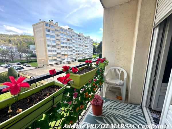 APPARTEMENT 76m2 - LOUE - 4 BALCONS - 3 CHAMBRES - LUMINEUX