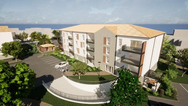 NEUVILLE-DE-POITOU, Appartement neuf T3 de 66.68m²