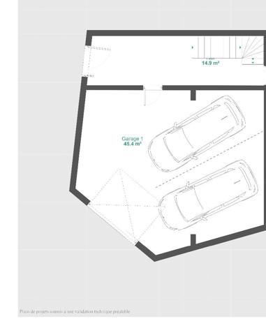 Appartement Mauguio centre - 2 pièces 40 m2 avec garage