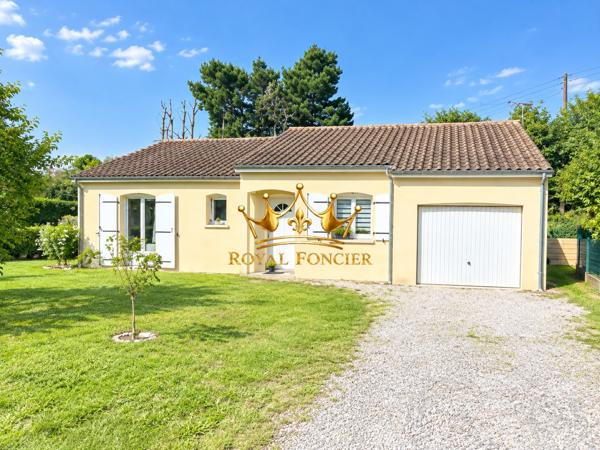 Plain-pied 3 chambres avec vue sur le jardin