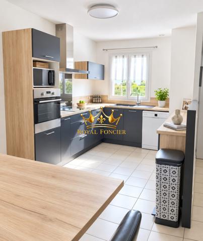 Plain-pied 3 chambres avec vue sur le jardin