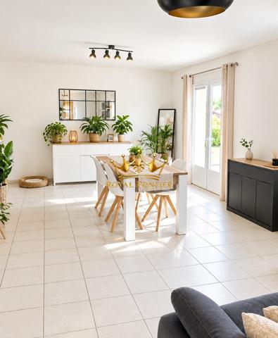 Plain-pied 3 chambres avec vue sur le jardin