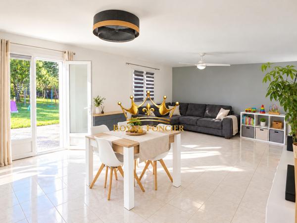 Plain-pied 3 chambres avec vue sur le jardin