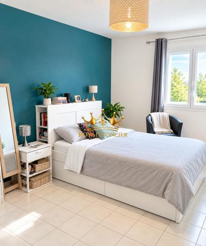 Plain-pied 3 chambres avec vue sur le jardin