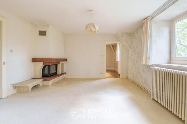 Appartement à réinventer avec vue sur parc boisé