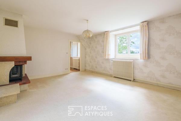 Appartement à réinventer avec vue sur parc boisé