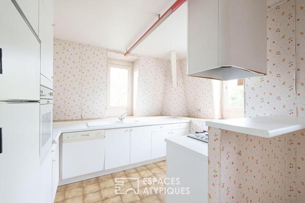 Appartement à réinventer avec vue sur parc boisé