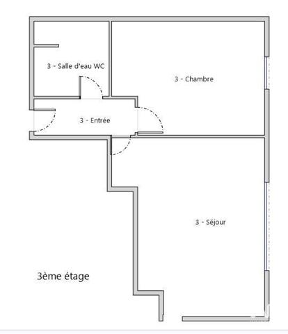 Appartement à vendre 2 pièces 46 m² Nantes