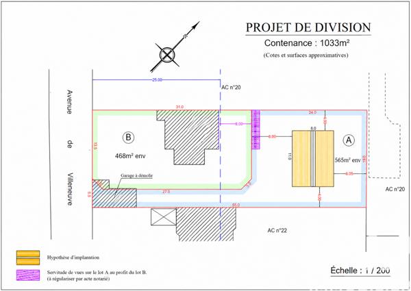 Terrain à vendre 563 m² Gometz-le-Châtel