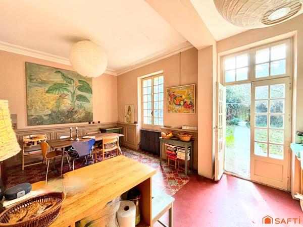 Maison de 136m2, jardin 300m2, Garage 26m2!