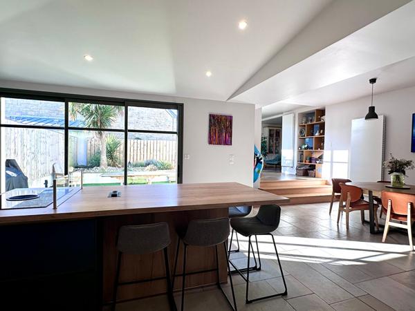 Maison individuelle à 3 minutes à pied de la plage du Minihic