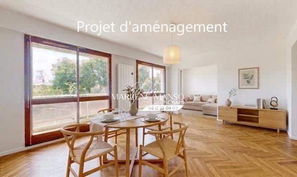 T3/T4 de 86 m² à rafraichir avec ascenceur