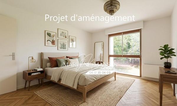 T3/T4 de 86 m² à rafraichir avec ascenceur
