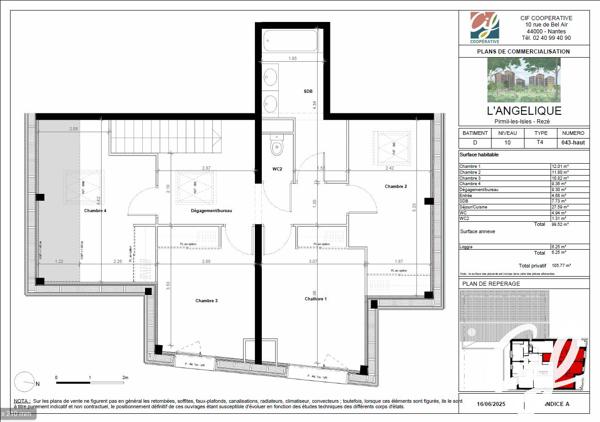 Appartement T5 et plus