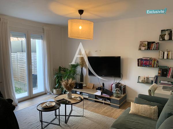 MONTPELLIER SAINT-MARTIN - JOLI T2 DE 43 M2 AVEC JARDIN, CAVE ET PARKING PRIVATIFS