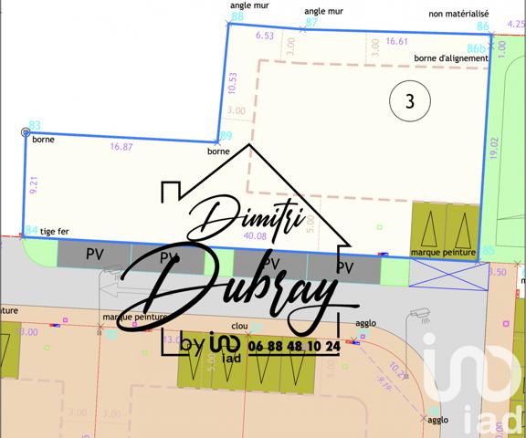 Terrain à vendre 616 m² Ornaisons