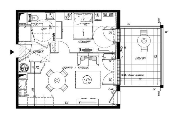 Appartement à vendre 2 pièces 42 m² La Tranche-sur-Mer