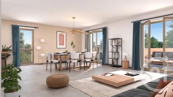 Appartement à vendre  4 pièces - 78,50 m 2   VENISSIEUX  - 69