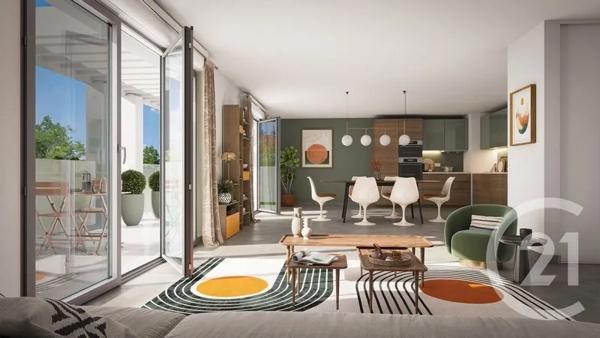 Appartement à vendre  4 pièces - 78,50 m 2   VENISSIEUX  - 69