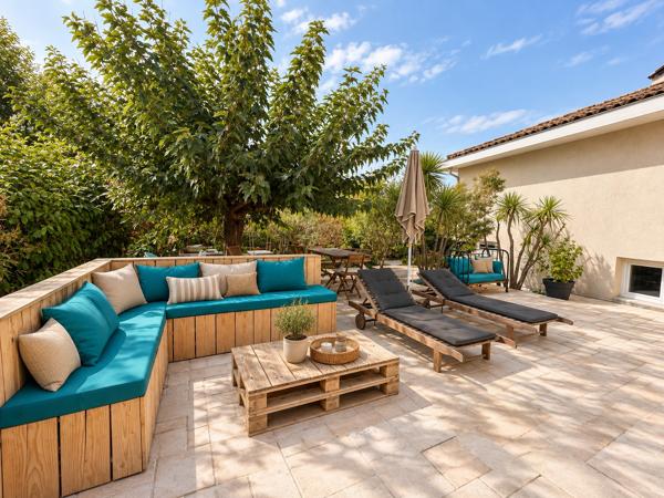 Maison familiale avec piscine et garage
