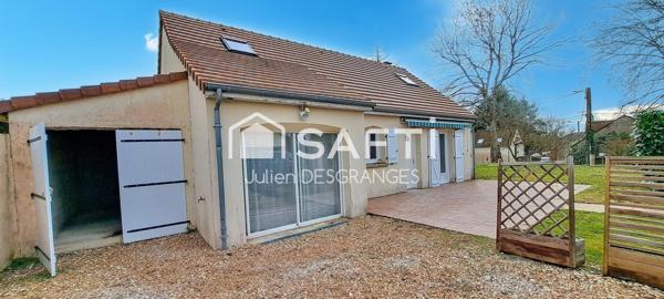 Lumineuse contemporaine 4 chambres sur 538m² de jardin !!!