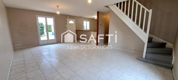 Lumineuse contemporaine 4 chambres sur 538m² de jardin !!!