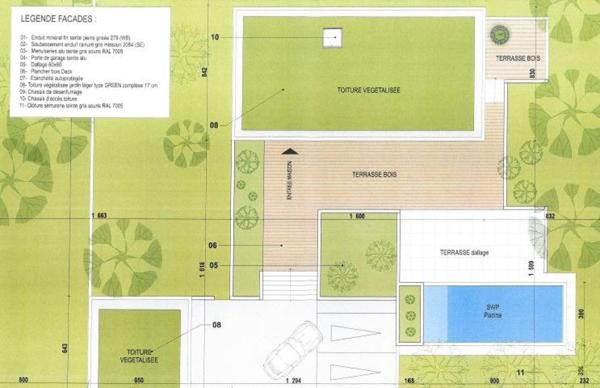 Terrain viabilisé, constructible et divisible